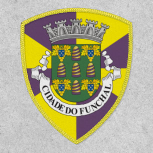 Flag of Funchal, Madeira PT Patch
