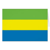 Flag of Gabon (Front Horizontal)