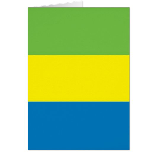 Flag of Gabon Cards (Front)