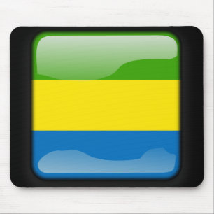 Flag of Gabon Mouse Pad