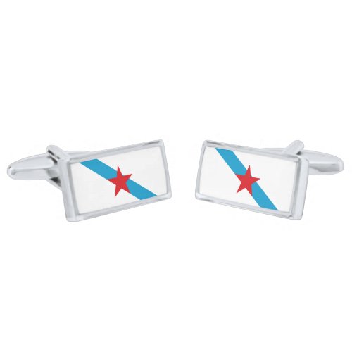 Flag of Galician Nationalism Cufflinks