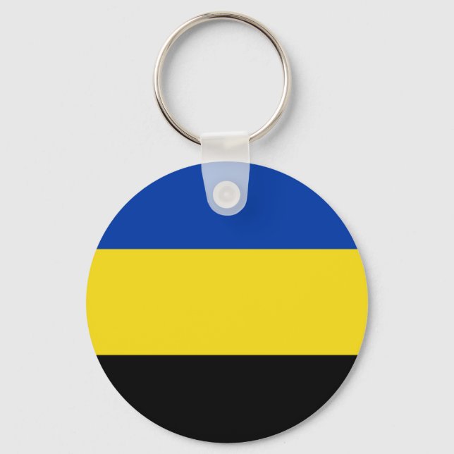 Flag of Gelderland Keychain (Front)