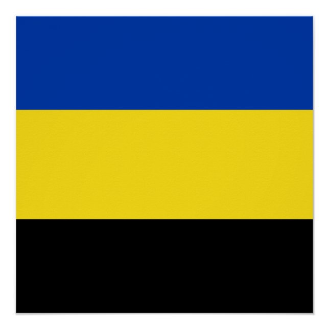 Flag of Gelderland Poster (Front)