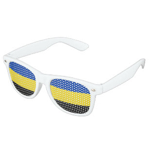Flag of Gelderland Retro Sunglasses
