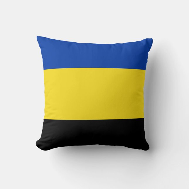Flag of Gelderland Throw Pillow (Front)