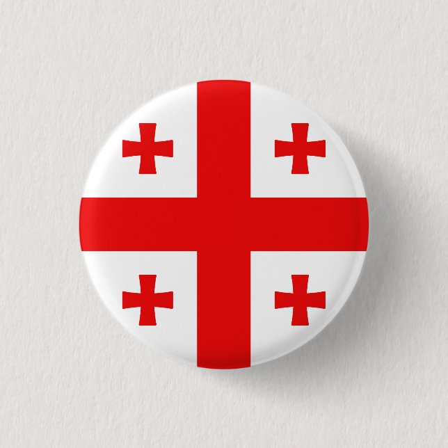 Flag of Georgia Button (Front)