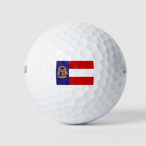 Flag of Georgia Golf Balls