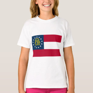 Flag of Georgia (US State) T-Shirt