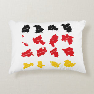Flag of German States Accent Pillow