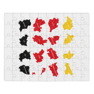 Flag of German States Jigsaw Puzzle