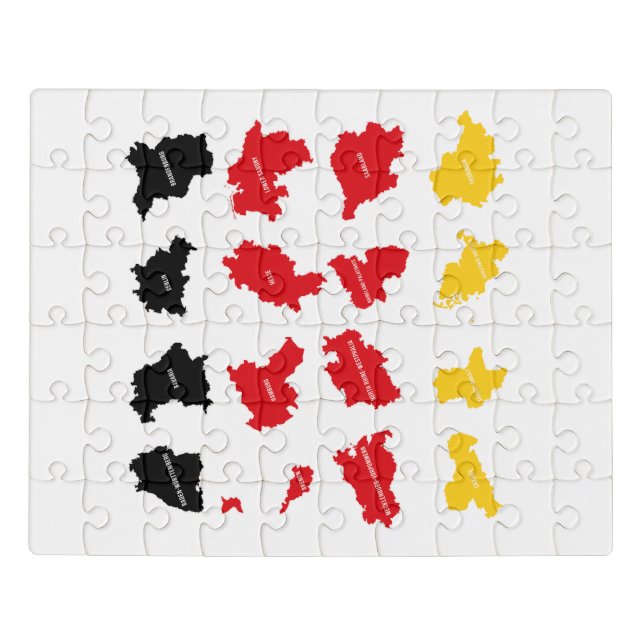 Flag of German States Jigsaw Puzzle (Puzzle Horizontal)