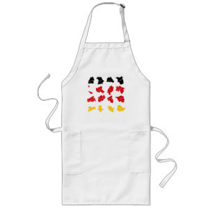 Flag of German States Long Apron