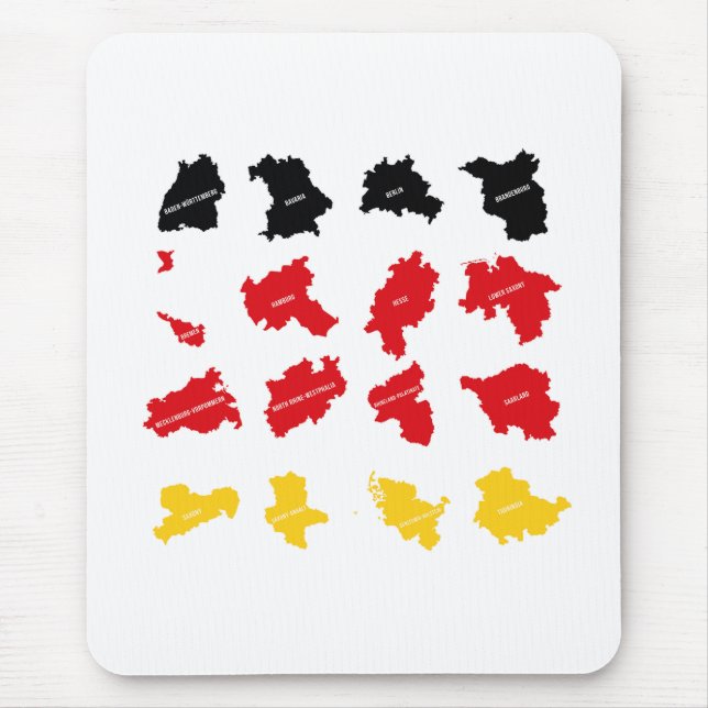 Flag of German States Mouse Pad (Front)