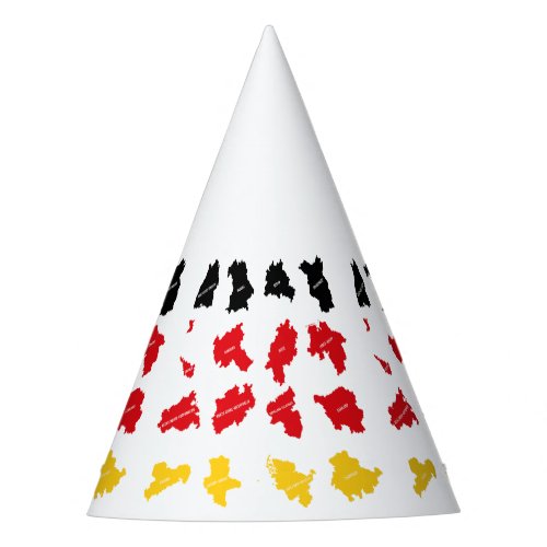 Flag of German States Party Hat