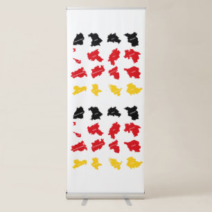 Flag of German States Retractable Banner