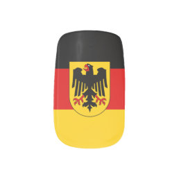 Flag of Germany - Bundesdienstflagge Minx Nail Wraps