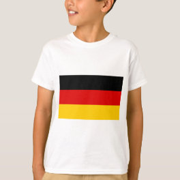 Flag of Germany - Bundesflagge und Handelsflagge T-Shirt