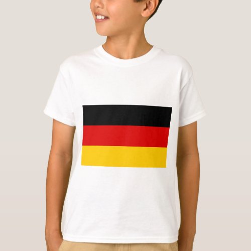 Flag of Germany _ Bundesflagge und Handelsflagge T_Shirt