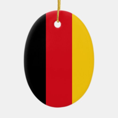 Flag of Germany Ceramic Ornament