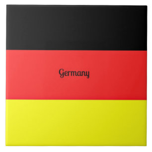 Flag of Germany Ceramic Tile