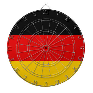 Flag of Germany (Deutschland) Dart Board
