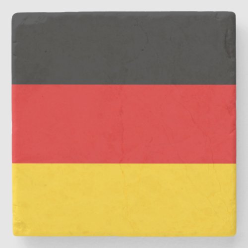 Flag of Germany Deutschland Stone Coaster