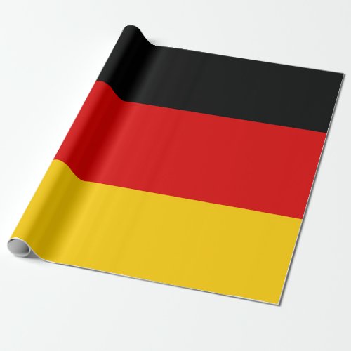 Flag of Germany Deutschland Wrapping Paper