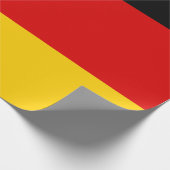 Flag of Germany (Deutschland) Wrapping Paper (Corner)