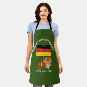 Flag of GERMANY Erntedankfest Thanksgiving Apron