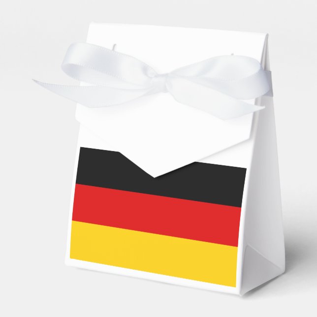 Flag of Germany Favor Boxes (Front Side)
