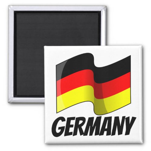 Flag of Germany labeled  Magnet