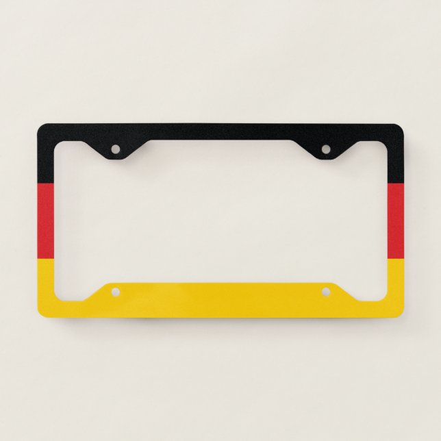 Flag of Germany License Plate Frame (Front)