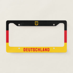 Flag of Germany License Plate Frame