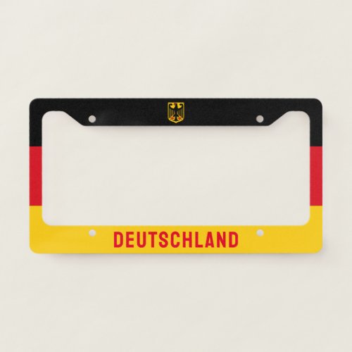 Flag of Germany License Plate Frame
