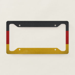 Flag of Germany License Plate Frame