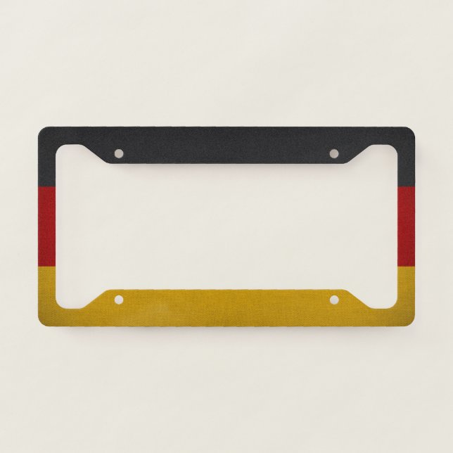 Flag of Germany License Plate Frame (Front)