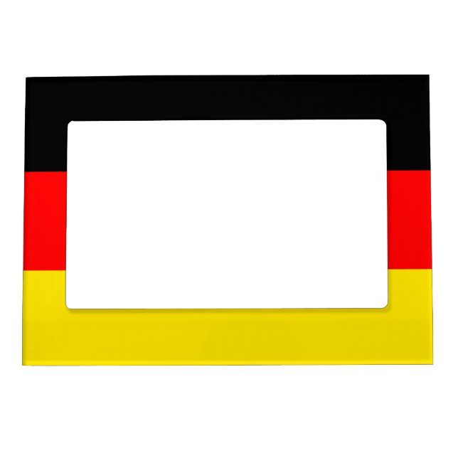Flag of Germany Magnetic Photo Frame (Front)