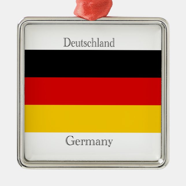 Flag of Germany Ornament (Front)