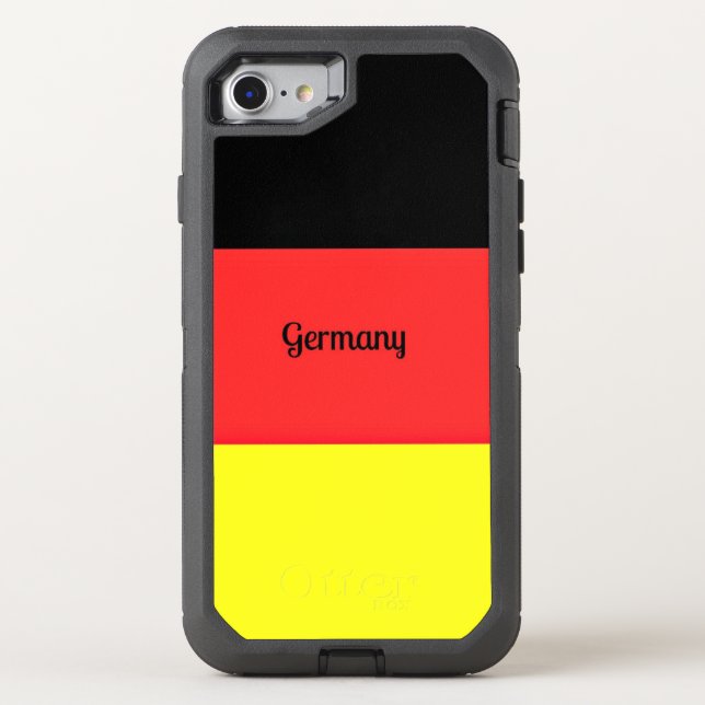 Flag of Germany Otterbox iPhone Case (Back)
