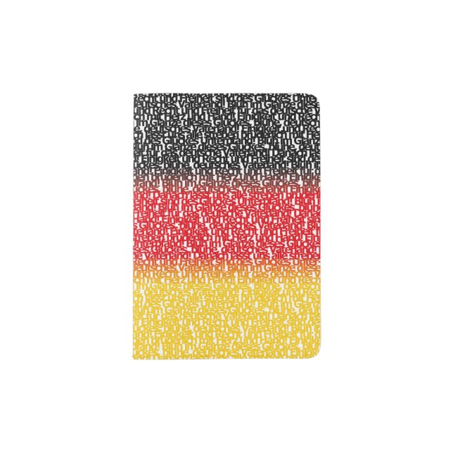 Flag of Germany Passport Holder (Front)
