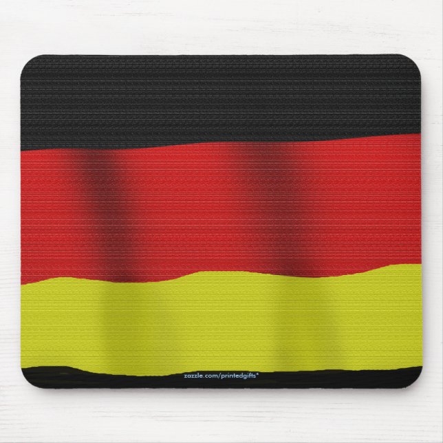 Flag of Germany Patriotic World Flags Mousepad (Front)