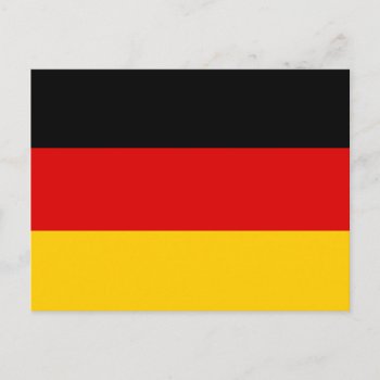 Flag Of Germany Postcard by StillImages at Zazzle