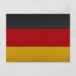 Flag of Germany Postcard