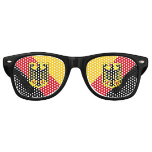 Flag of Germany Retro Sunglasses