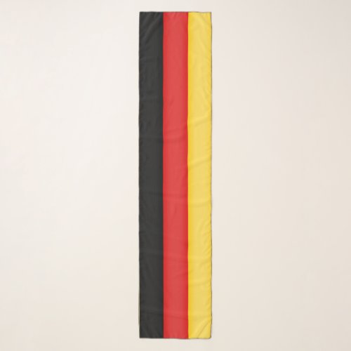 Flag of Germany Schwarz Rot Gold Patriotic Colors  Scarf