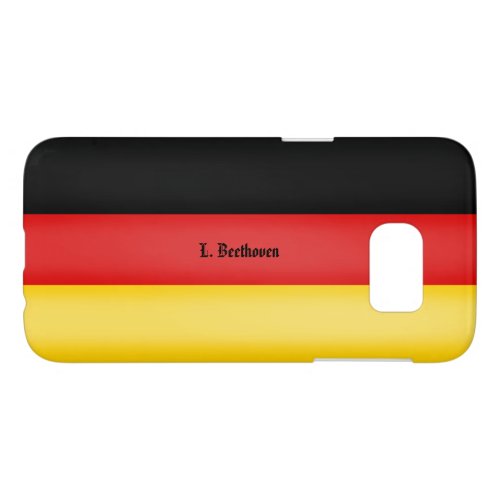 Flag of Germany Schwarz Rot Gold Personalized Case