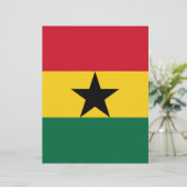 Flag of Ghana (Standing Front)