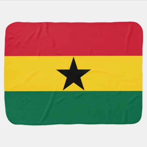 Flag of Ghana Baby Blanket