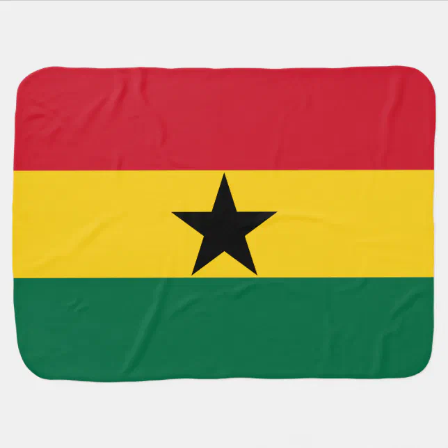 Flag of Ghana Baby Blanket Zazzle