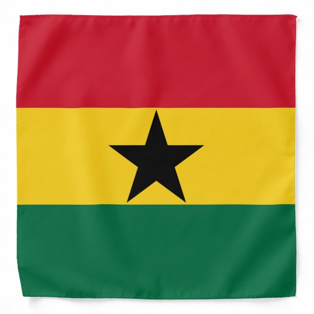 Flag of Ghana Bandana (Front)
